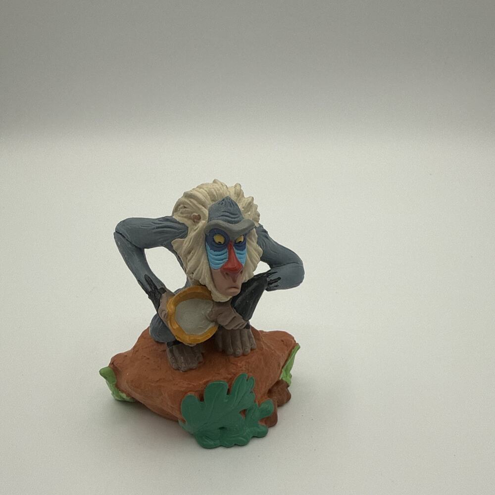 Disney Store Lil Classics Lion King Rafiki On Rock PVC Ornament Figure